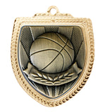 Shield Medals - Basketball