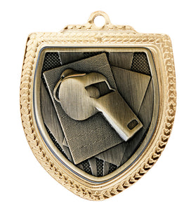 Shield Medals - Whistle