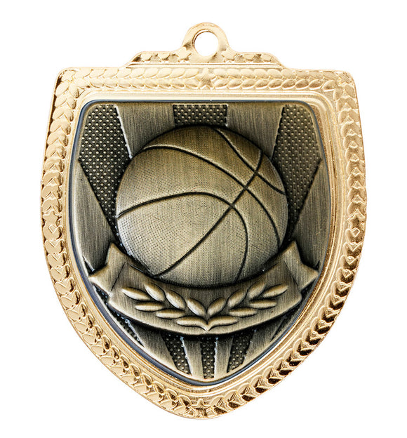 Shield Medals - Basketball