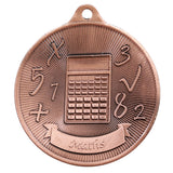 Universal Medal Maths 50mm