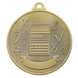 Universal Medal Maths 50mm