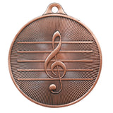 Universal Medal Music 50mm