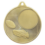 Universal Medal Rugby 50mm with Logo