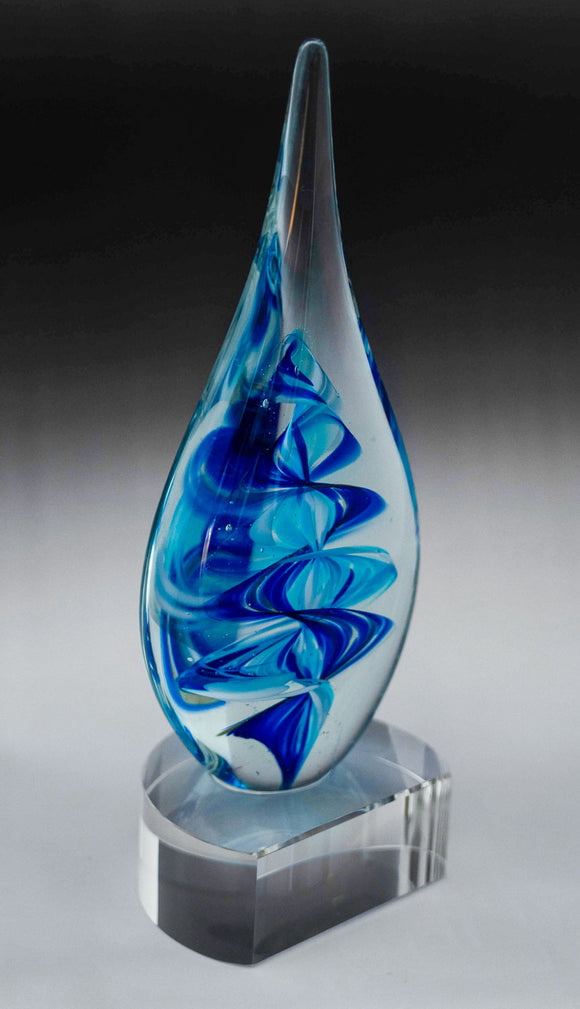 Art Glass Sculpture - Gemini