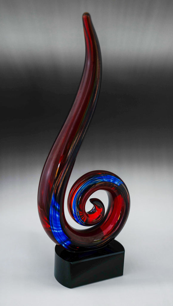 Art Glass Sculpture - Limpet