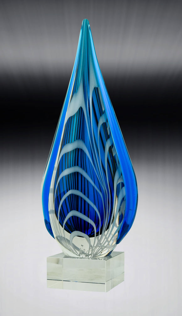 Art Glass Sculpture - Abyss