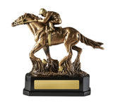 Horse with Jockey