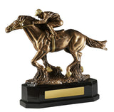 Horse with Jockey