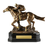 Horse with Jockey
