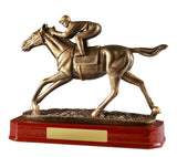 Horse with Jockey