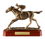 Horse with Jockey