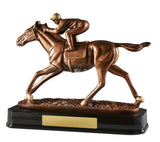 Horse with Jockey
