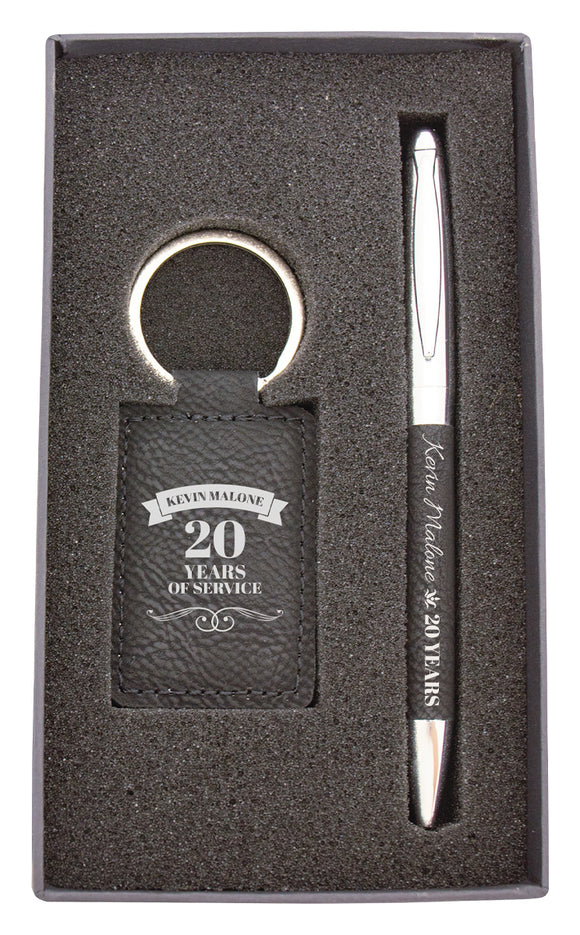 Gift Set - Keyring & Pen