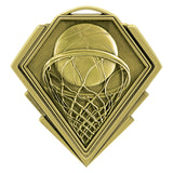 Diamond Glow Medal  - Basketball