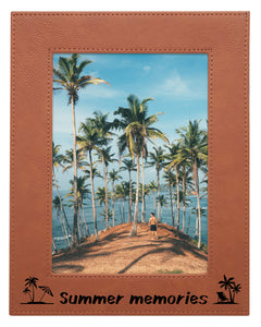 Photo Frame - Leatherette