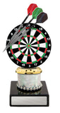 Darts figure with tubing and marble